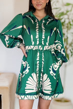 Load image into Gallery viewer, Emerald Oasis Belted Mini Dress