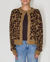 Load image into Gallery viewer, Savannah Cheetah Print Sweater Cardigan