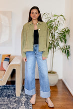 Load image into Gallery viewer, Sage Utility Jacket
