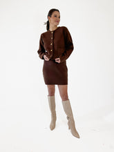 Load image into Gallery viewer, Chocolate Knit Cardigan