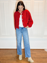 Load image into Gallery viewer, Cherry Crush Cardigan