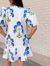 Load image into Gallery viewer, The Blue Bloom Dress