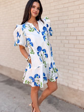 Load image into Gallery viewer, The Blue Bloom Dress