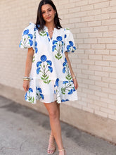 Load image into Gallery viewer, The Blue Bloom Dress