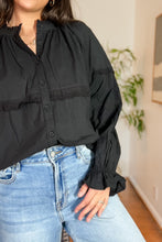 Load image into Gallery viewer, Willow Cotton Lace Blouse