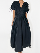Load image into Gallery viewer, Midnight Bloom Floral Embellished Dress