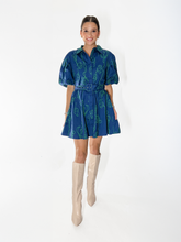 Load image into Gallery viewer, Eliza Vine Embroidered Cotton Dress
