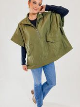Load image into Gallery viewer, Oversized Quilted Poncho
