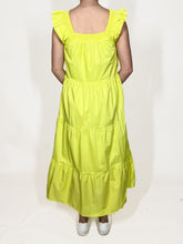 Load image into Gallery viewer, Lime Ruffle Dress
