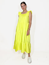 Load image into Gallery viewer, Lime Ruffle Dress
