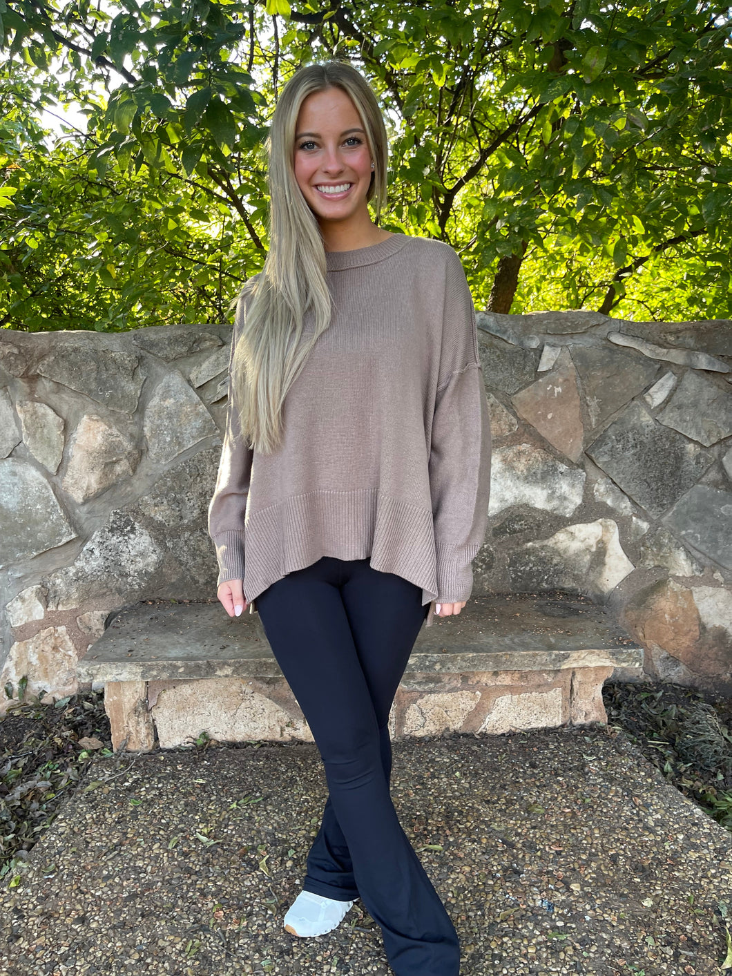 Madeline Mocha Sweater