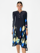 Load image into Gallery viewer, Midnight Meadow Print Midi Dress
