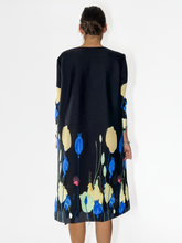 Load image into Gallery viewer, Midnight Meadow Print Midi Dress
