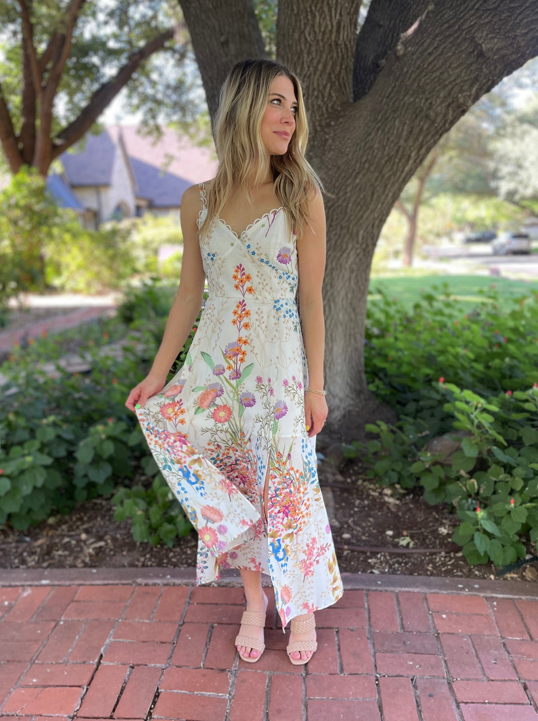 Anna Floral Dress