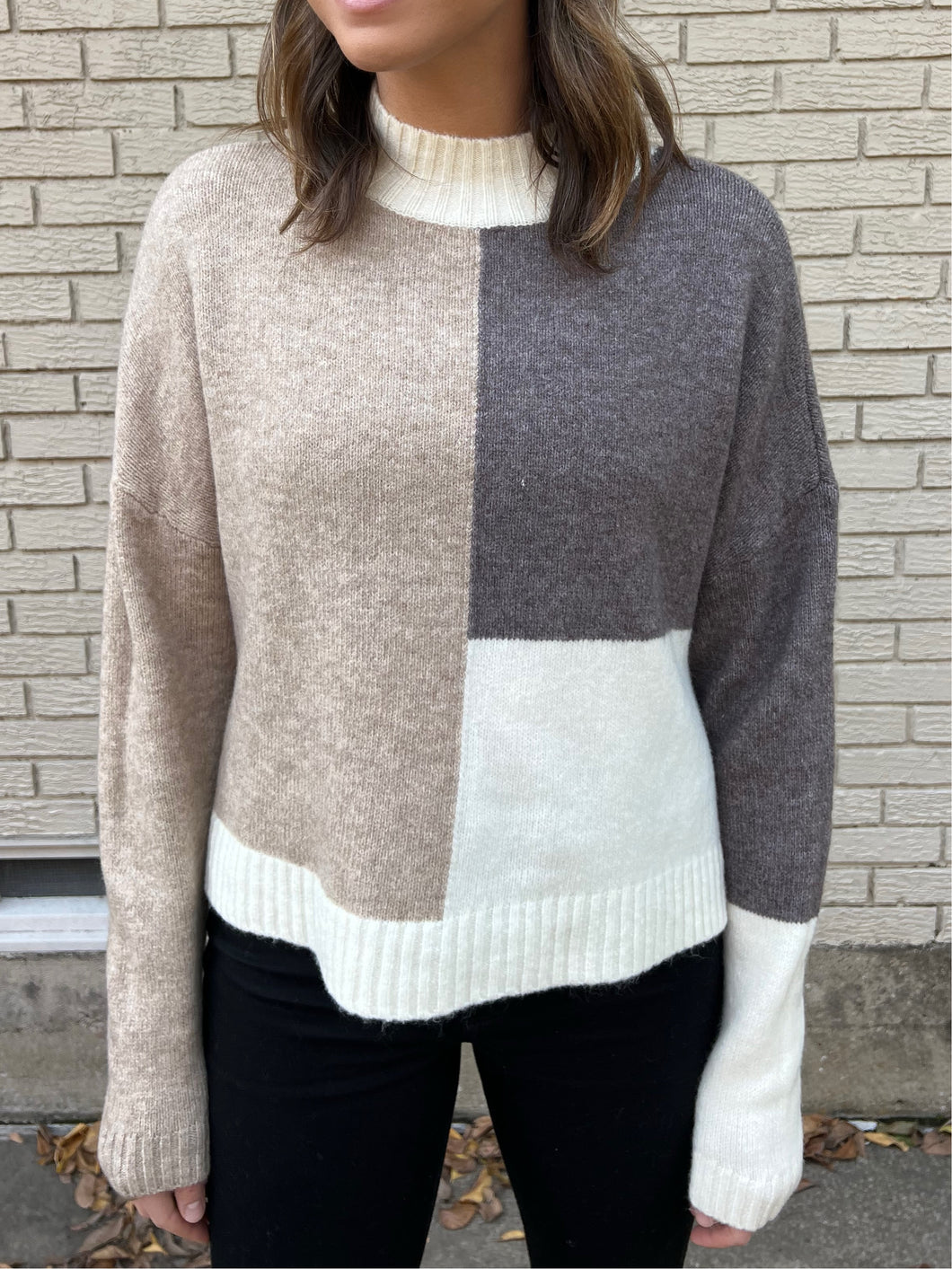 Mocha Oatmeal Sweater